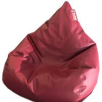 Burgundy Beanbag