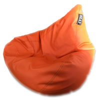 orange beanbag